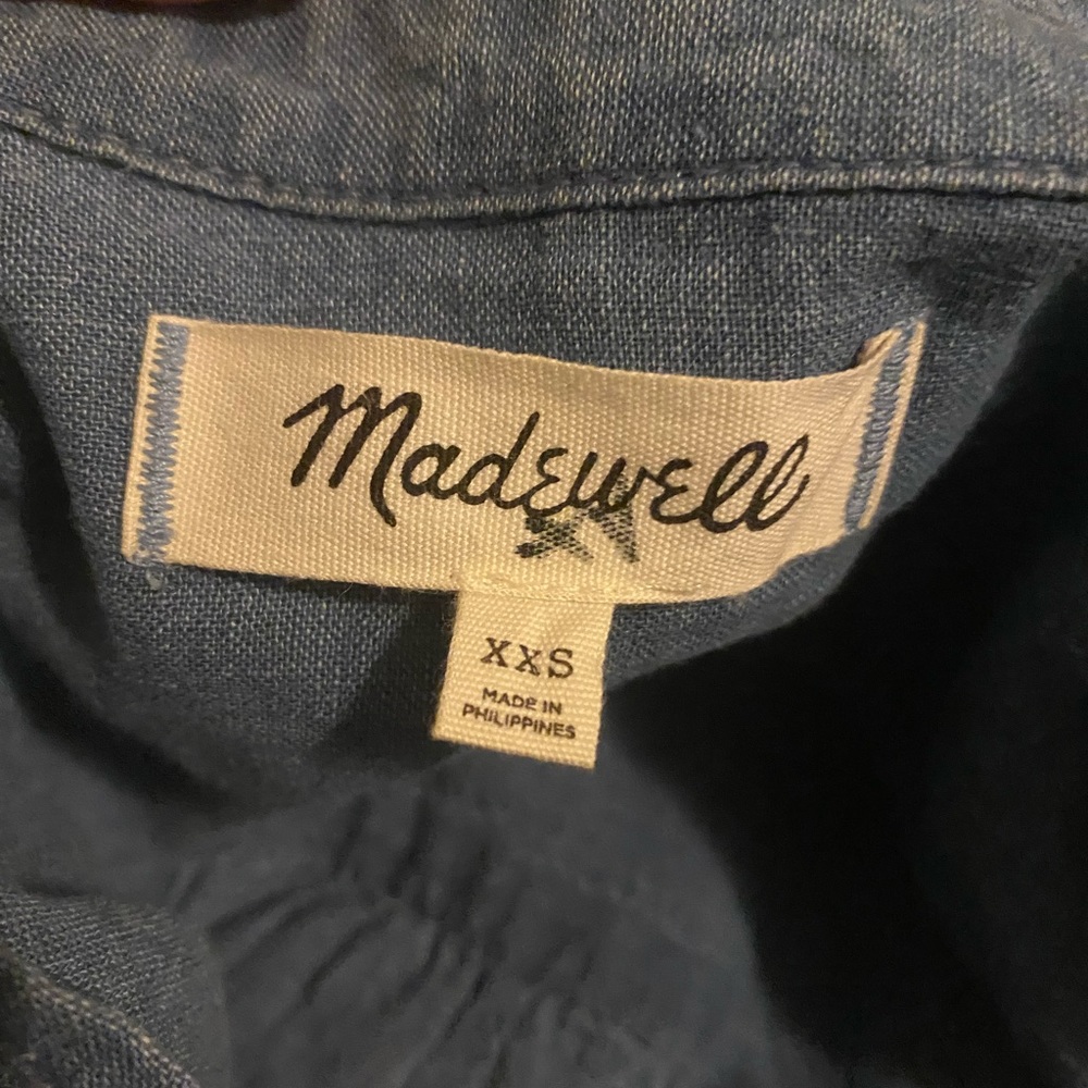 Madewell Central Button Down Linen Shirtdress - image 4